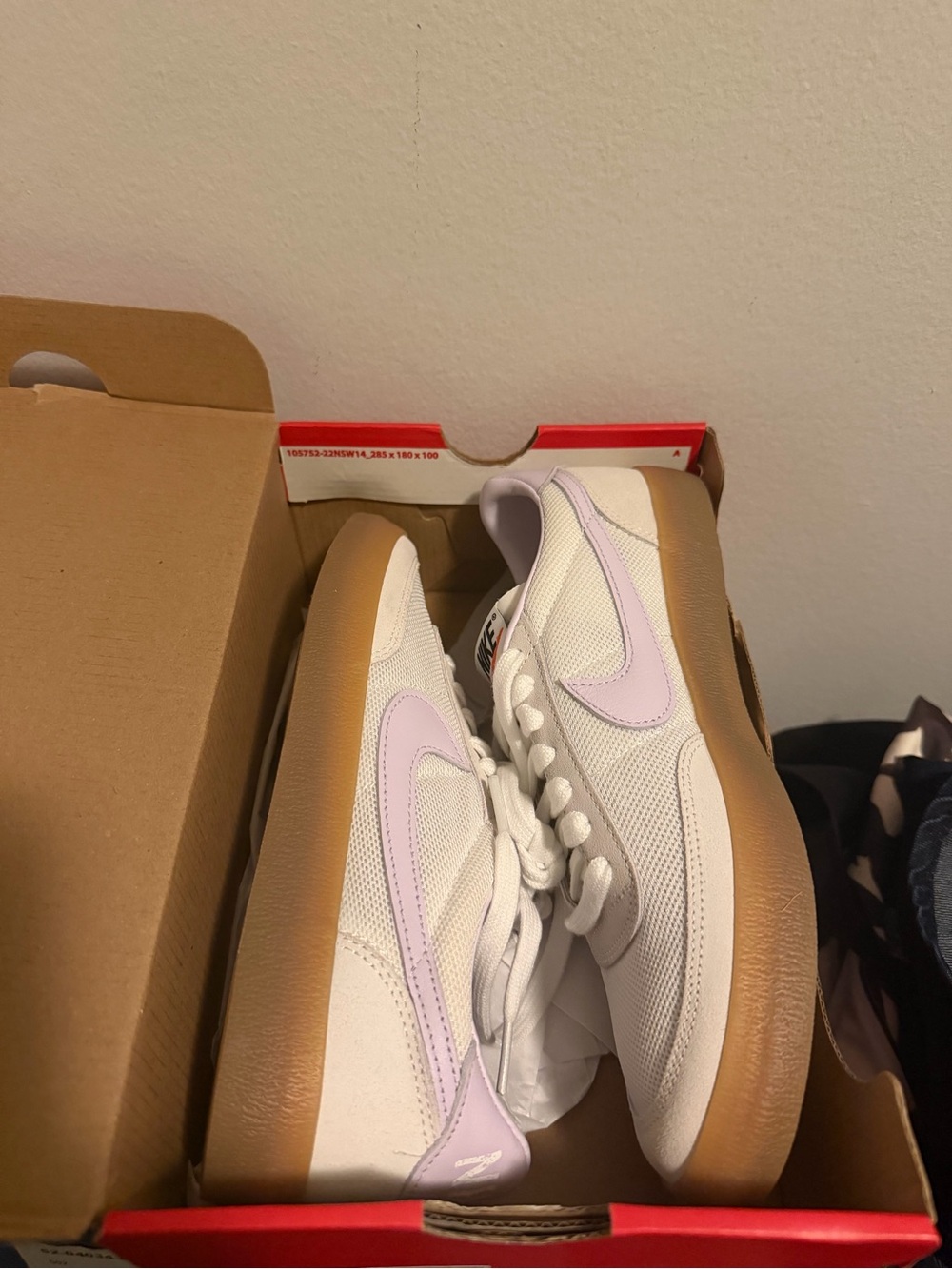 NEW - Nike Killshot 2 TXT - white & barely grape - Picture 4 of 4